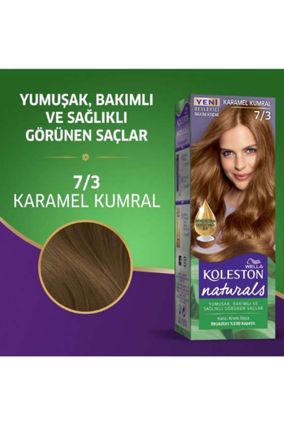 Naturals Saç Boyası Karamel Kumral 7/3