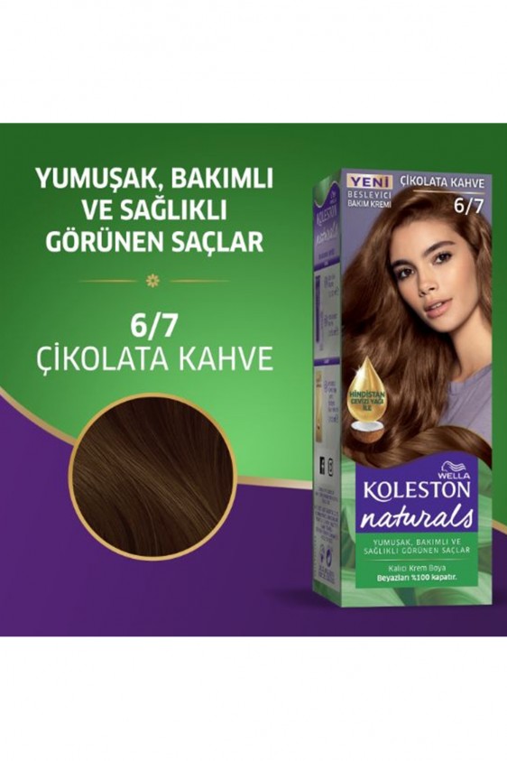 Naturals Saç Boyası Çikolata Kahve 6/7