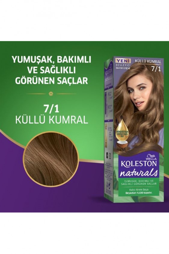 Naturals Saç Boyası Küllü Kumral 7/1