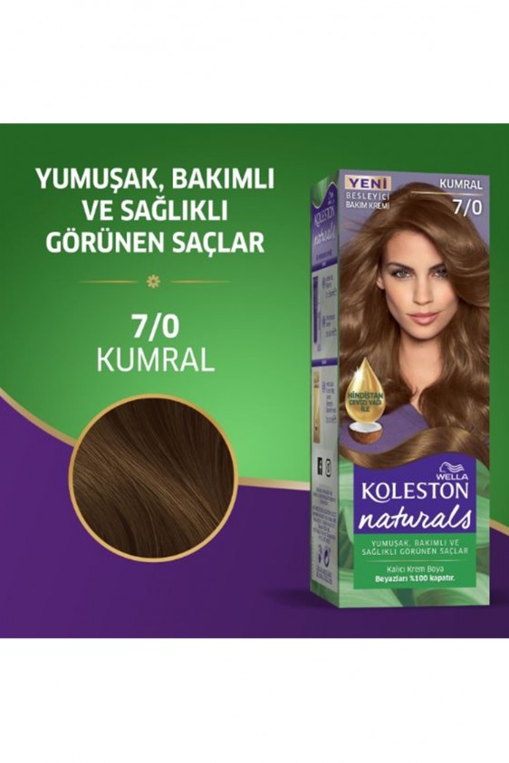 Naturals Saç Boyası Kumral 7/0