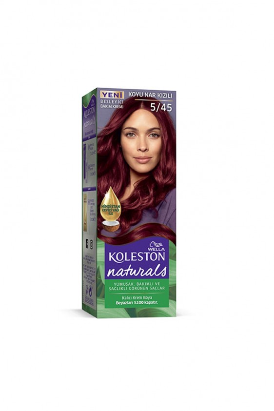 Naturals Saç Boyası Koyu Nar Kızılı 5/45