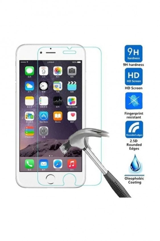 Iphone 12 Pro Uyumlu Premium Ekran Koruyucu 9h Sert Temperli Kırılmaz Cam Koruma Şeffaf