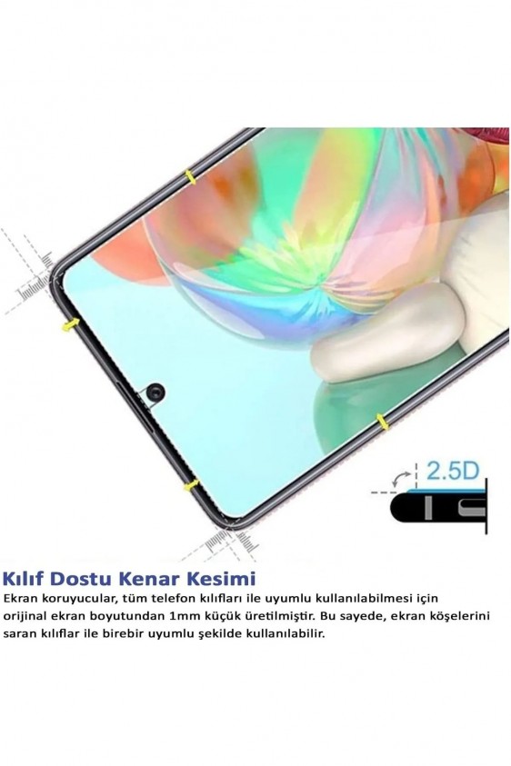 Iphone 13 Pro Uyumlu Premium Ekran Koruyucu 9h Sert Temperli Kırılmaz Cam Koruma Şeffaf