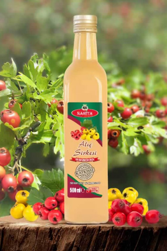 Alıç Sirkesi % 100 doğal Katkısız 500 ml