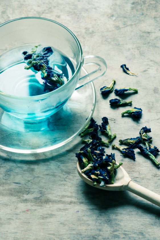 Çay Butterfly Pea Flower Tea Mavi Kelebek Sarmaşığı Çayı Deluxe Seri  25 Gr