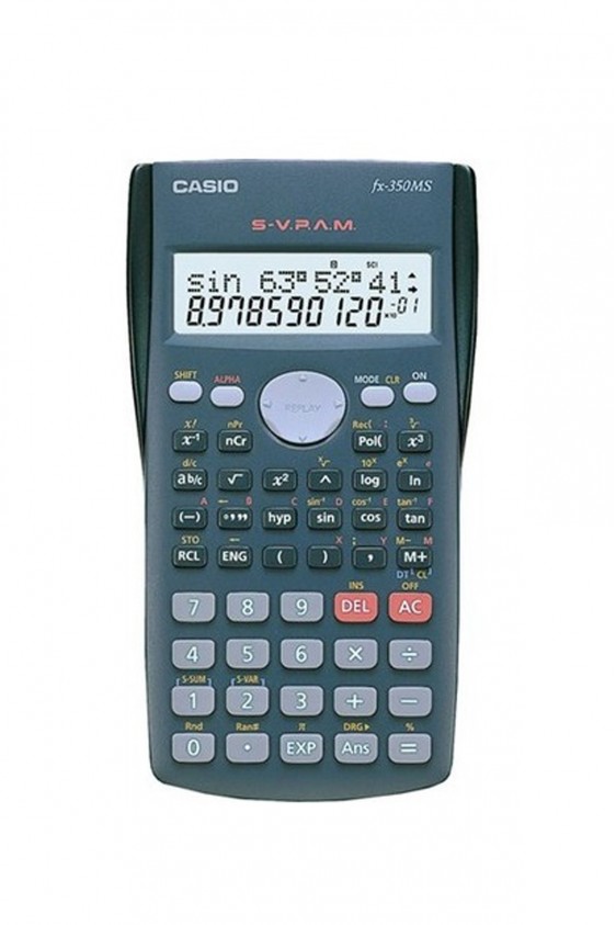 Casio Hesap Makinesi Fx-82Ms 10+2 Hane Pilli