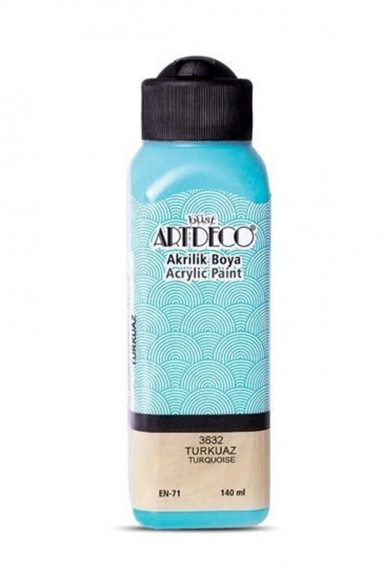 Artdeco 140ml Turkuaz Akrilik Boya