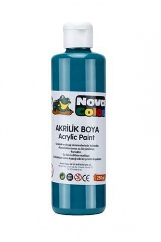 Nova Color Akrilik Boya 250 Gr. Yeşil Nc-433