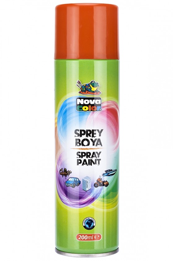 Nova Color Sprey Boya 200 Ml Turuncu