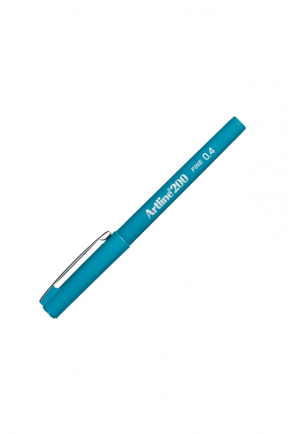 Artline 200n Fıne Keçe Uçlu Yazı Kalemi 0.4 Mm Blue