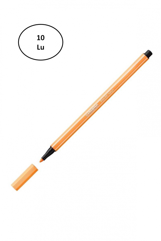 Umut Stabilo Pen 68 Florasan Orange 68/054 10'lu