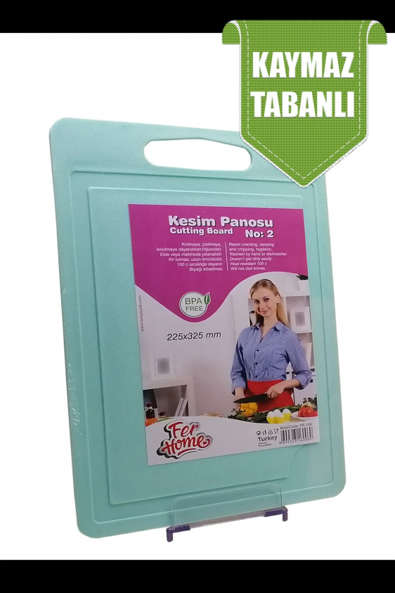 Kesme Tahtası Plastik Büyük Kesme Sunum Tahtası Kesim Panosu 225x325 Mm Royaleks-FR-108