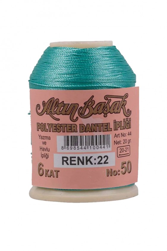 3 Adet Altınbaşak Oya ve Dantel İpi 20 gr - Royaleks - No: 022