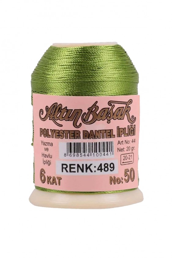 3 Adet Altınbaşak Oya ve Dantel İpi 20 gr - Royaleks - No: 489