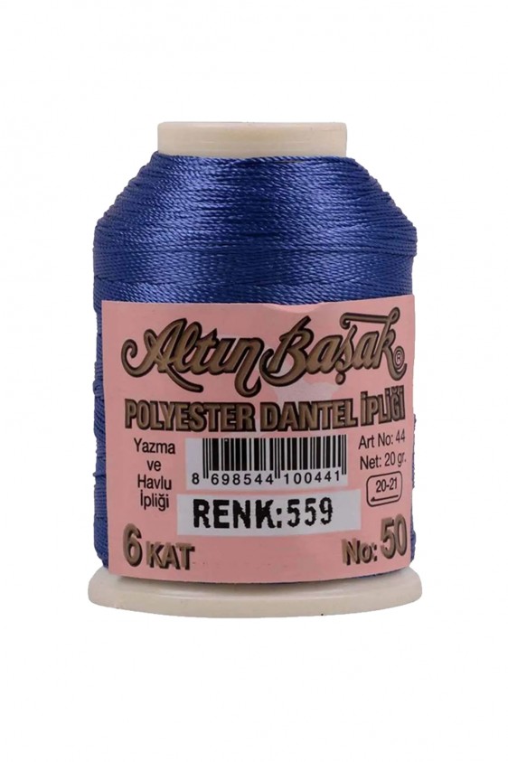 3 Adet Altınbaşak Oya ve Dantel İpi 20 gr - Royaleks - No: SİYAH - 1790 - 559