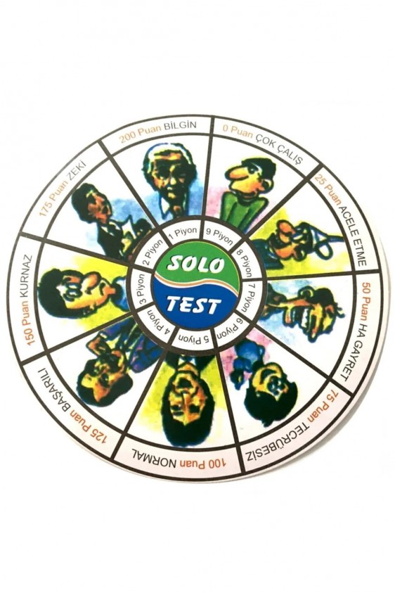 Solo Test Zeka Oyunu Nostalji 1 Adet - Royaleks