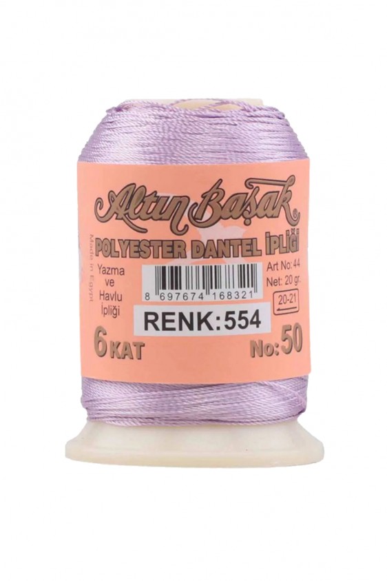 3 Adet Altınbaşak Oya ve Dantel İpi 20 gr - Royaleks - No: 822 - 554 - 137