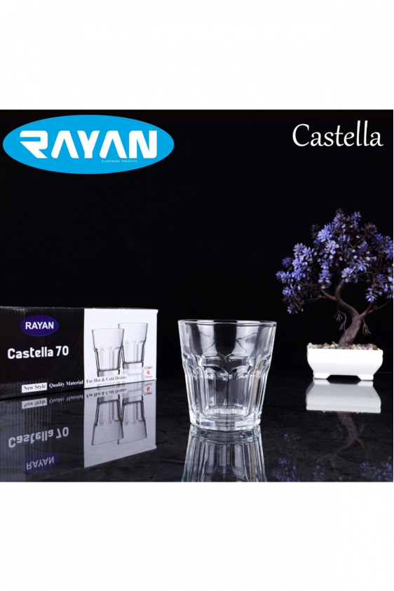 Castella 70 Model 6'lı Su Bardağı Royaleks-81732