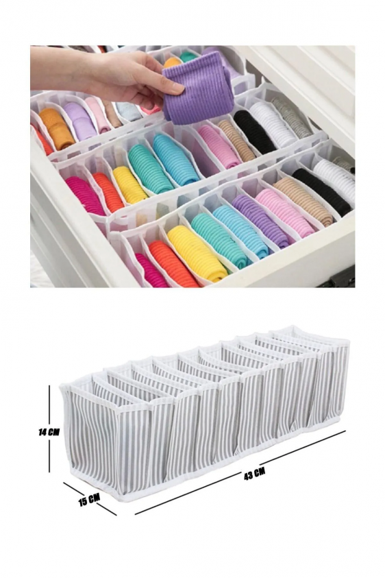 Çekmece Içi Akordiyon Organizer (M) - 15x43x14cm Royaleks-EV355